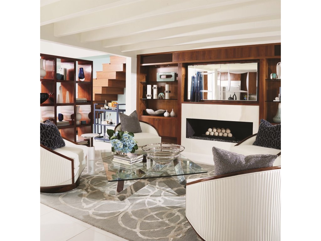 Circles Beaded Pillow-Indigo - image 3