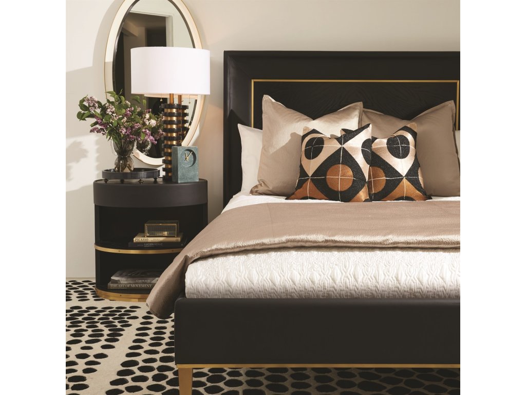 Ellipse Bedside Cabinet-Black - image 5