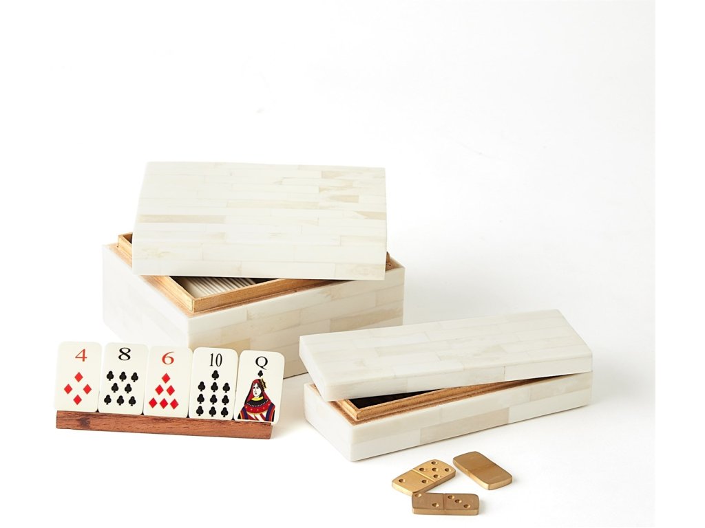 Boxed Bone Card Set-Ivory - image 4
