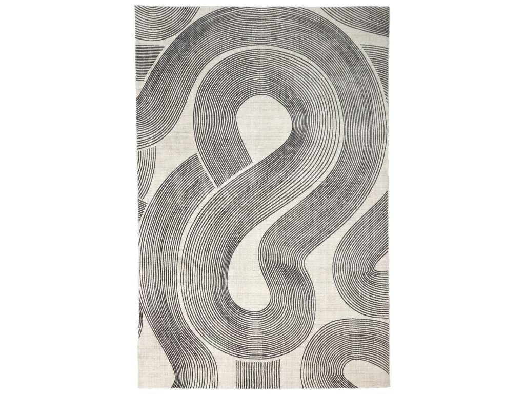 Wander Rug-Cream/Charcoal-11 x 14 - main image