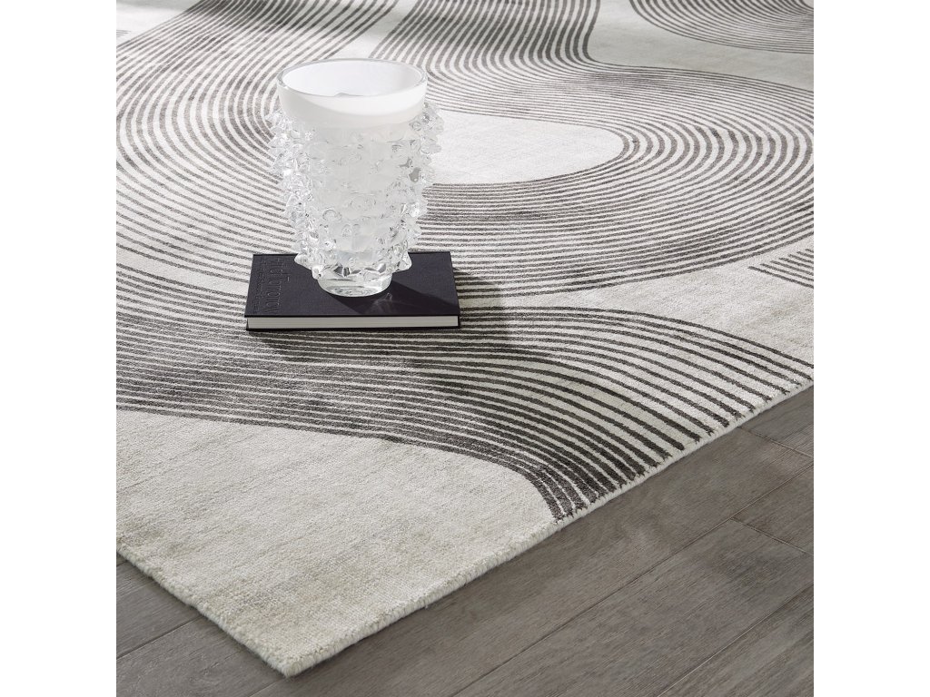 Wander Rug-Cream/Charcoal-11 x 14 - image 2