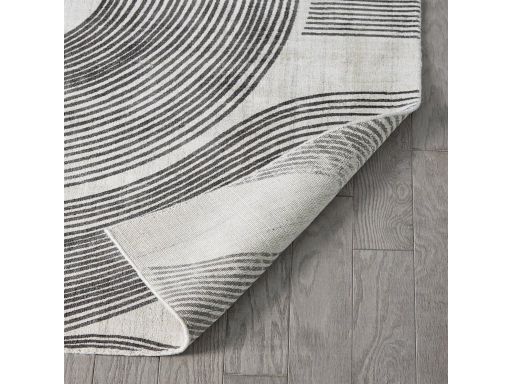 Wander Rug-Cream/Charcoal-11 x 14 - image 4