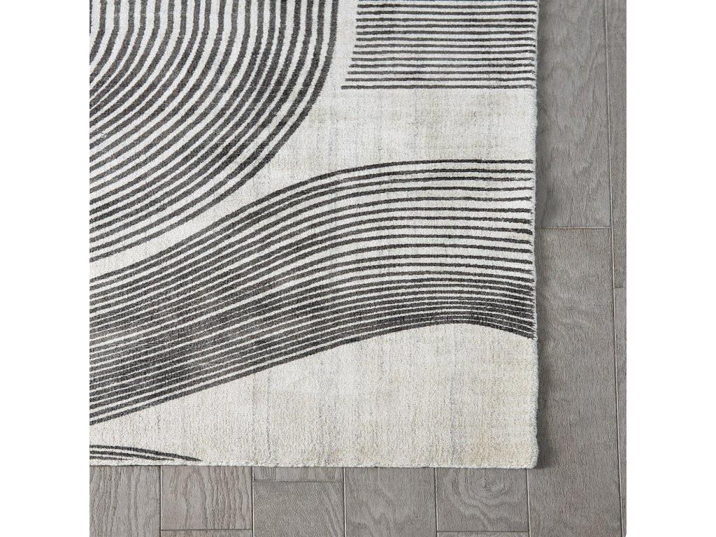 Wander Rug-Cream/Charcoal-11 x 14 - image 3