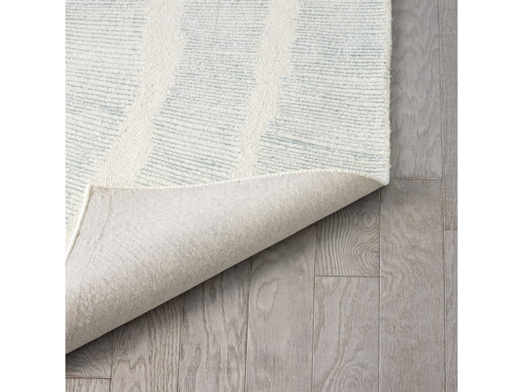 Burst Rug-Ivory/Blue-12 x 18 - image 3