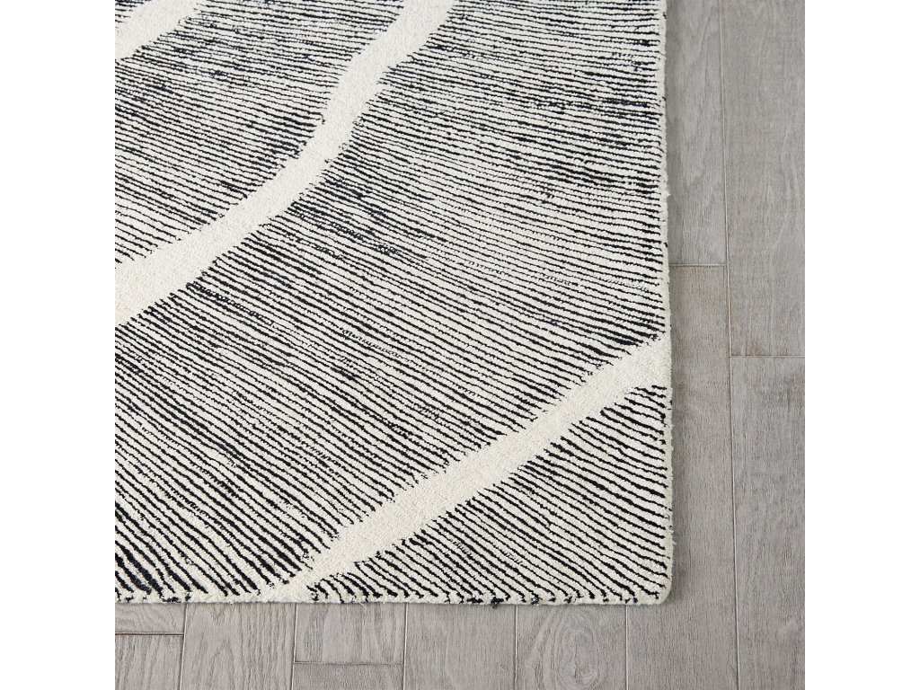 Burst Rug-Ivory/Black-12 x 15 - image 2