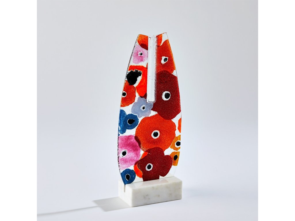 Fused Floral Charger-Bright-Lg - image 1