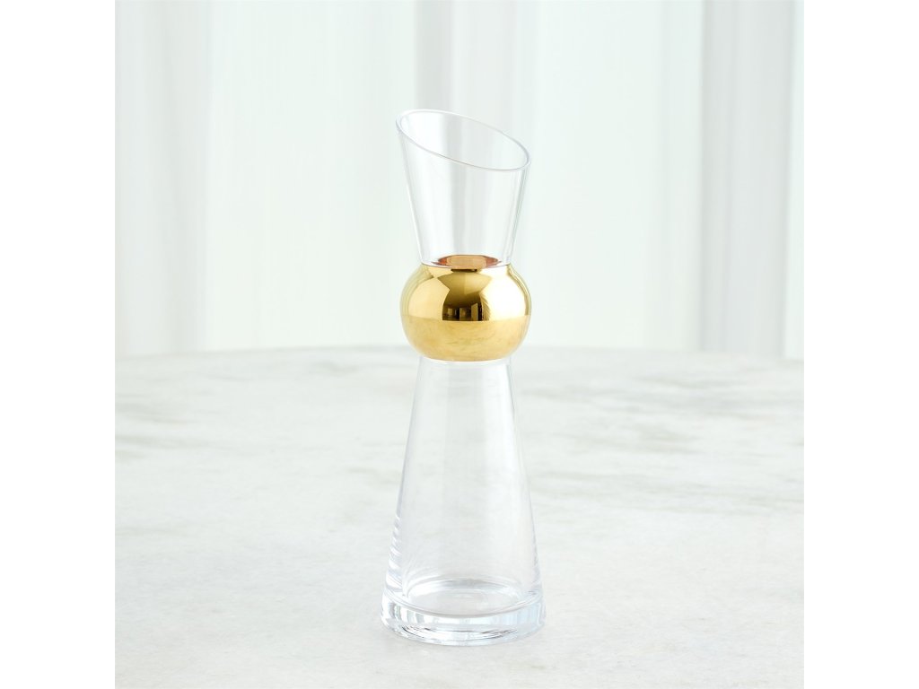 Metallic Orb Carafe-Gold-Sm - image 3
