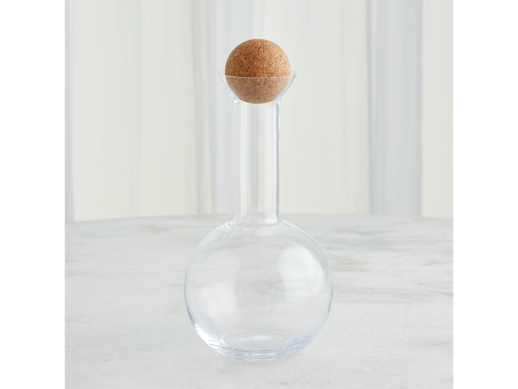 Chemistry Round Decanter with Cork Stopper - image 6
