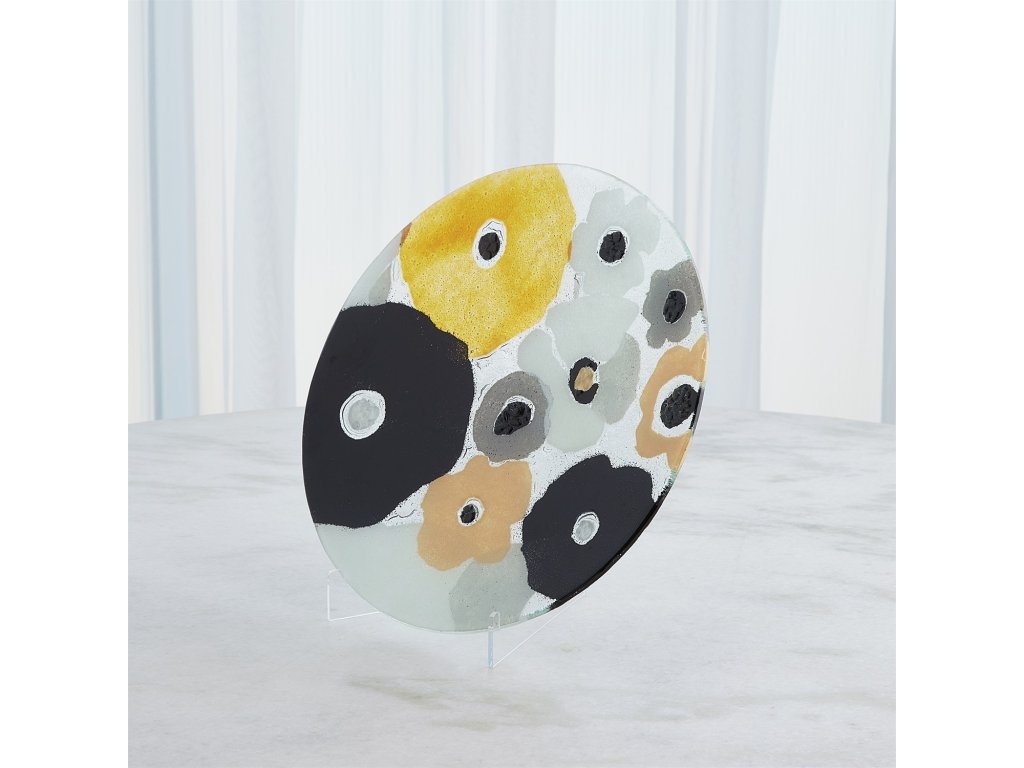 Fused Floral Charger-Neutral-Lg - image 6