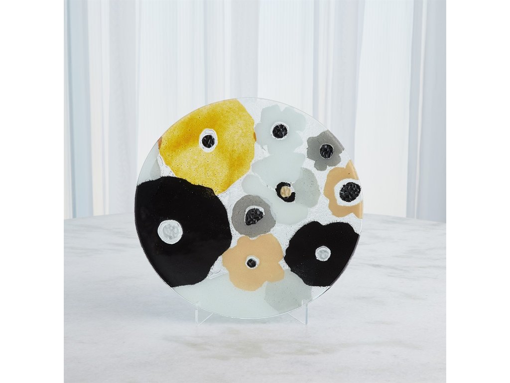 Fused Floral Charger-Neutral-Lg - image 5