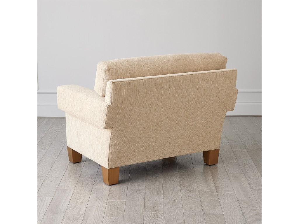 Square Arm Chair-Natural - image 6