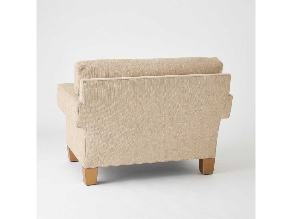 Square Arm Chair-Natural - image 3