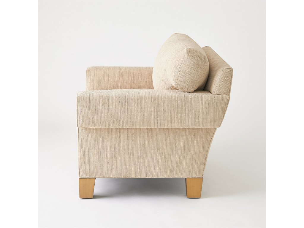 Square Arm Chair-Natural - image 4