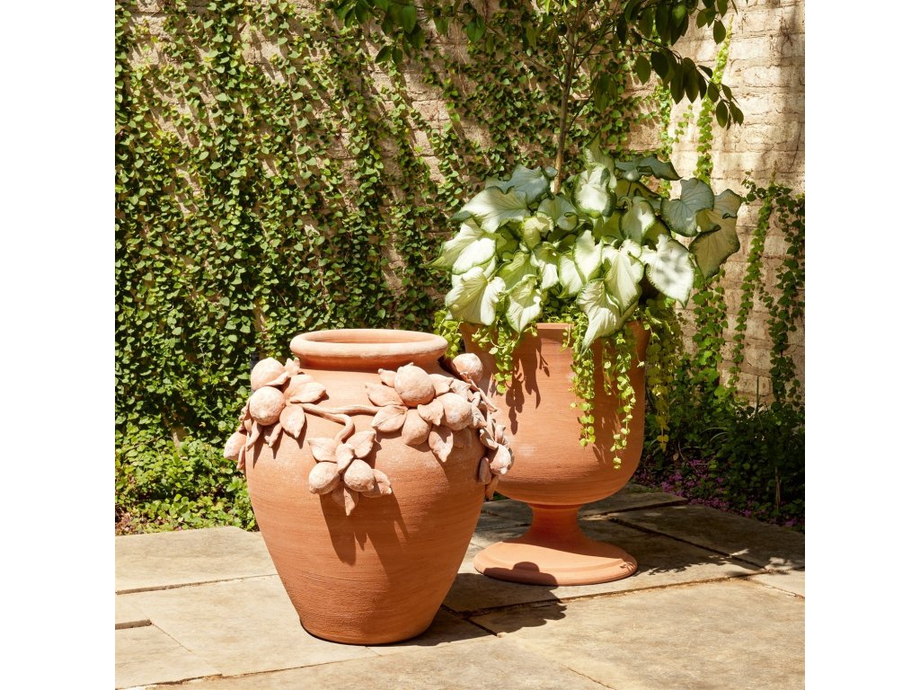 Villa Limone Urn-Terracotta-Sm - image 4