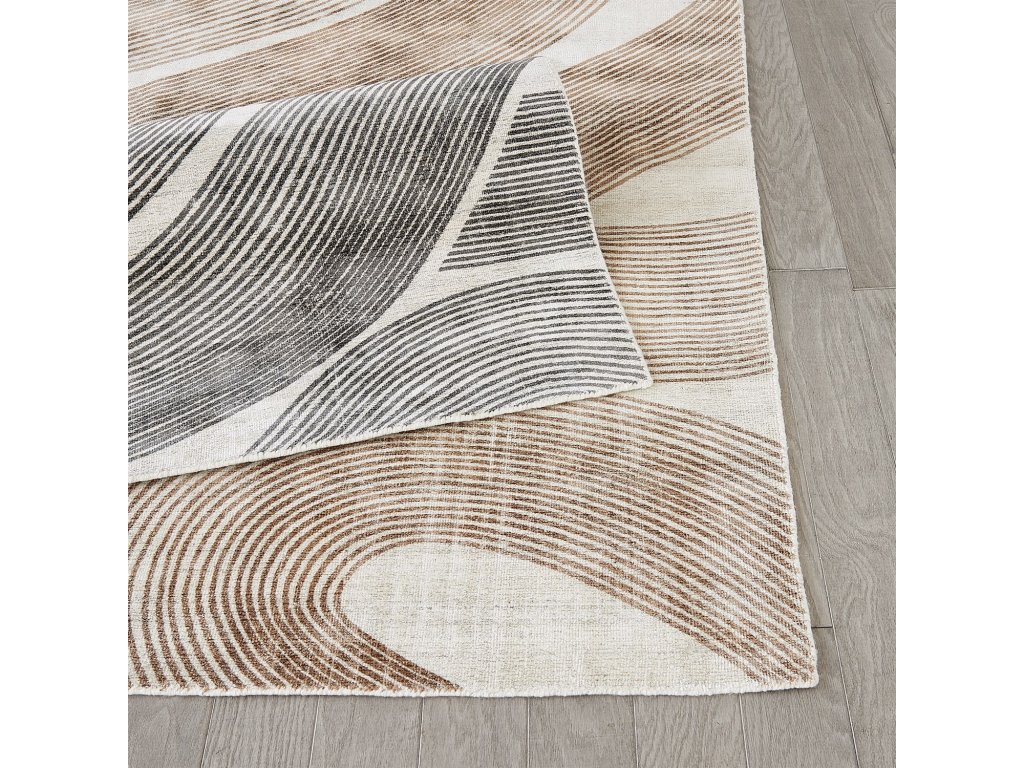Wander Rug-Cream/Charcoal-11 x 14 - image 7