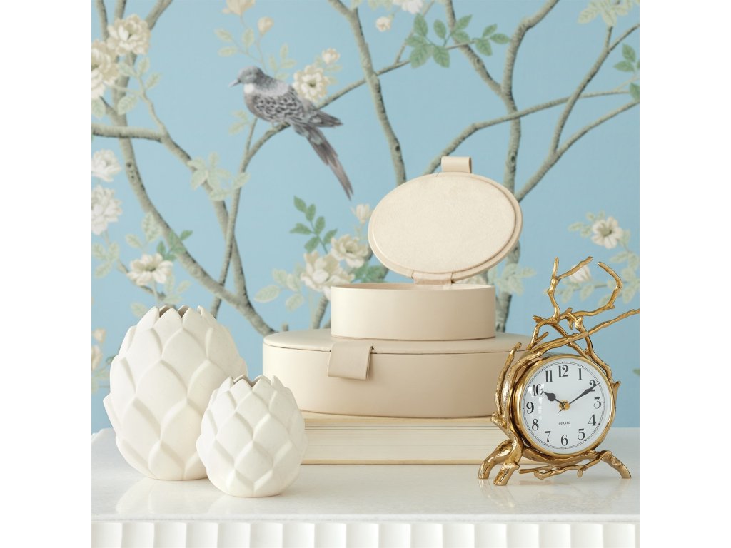 Twig Clock-Brass - image 3