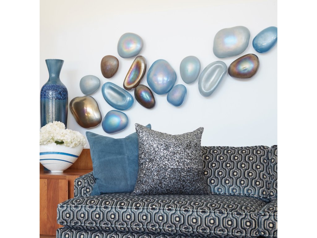 S/5 Glass Wall Gems-Lapis - image 2