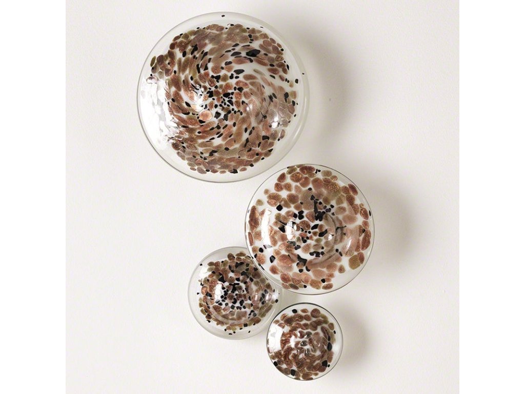 S/4 Glass Wall Mushrooms-Metallic - main image