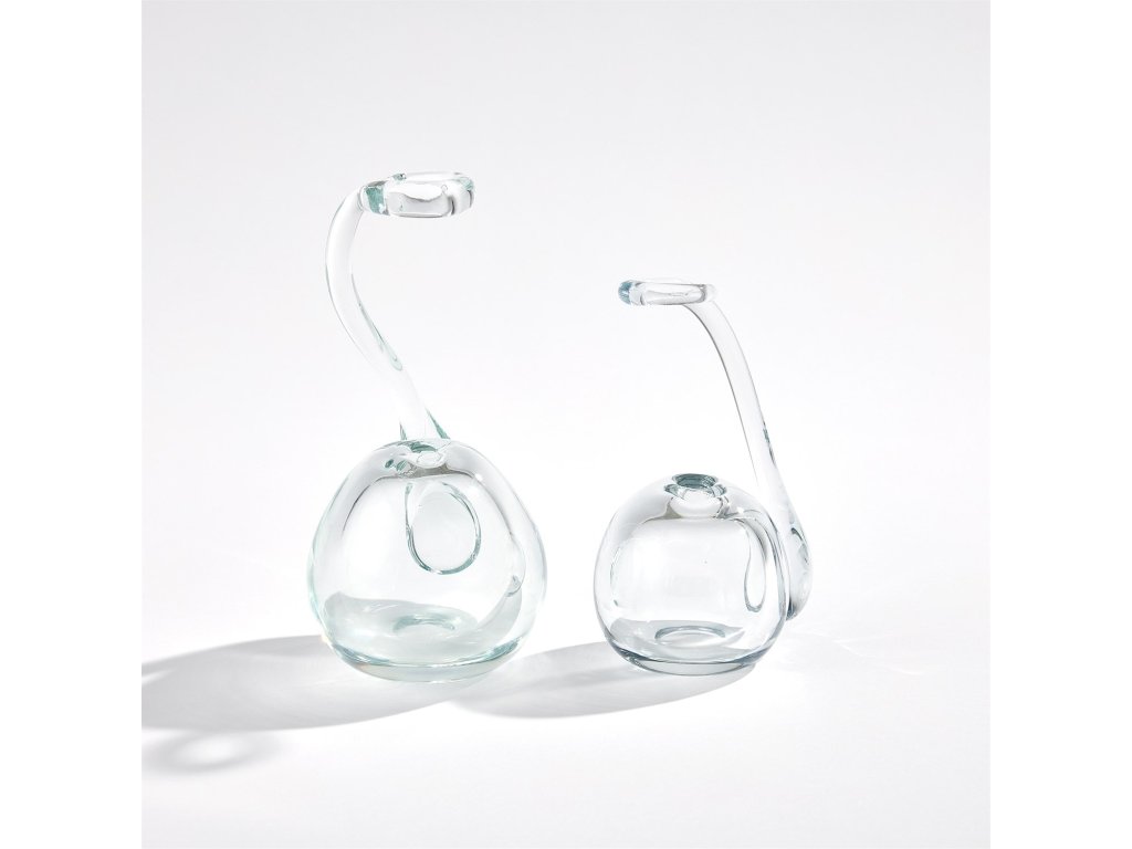 Clear Ring Flower Vase-Sm - image 1
