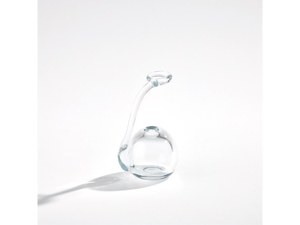 Clear Ring Flower Vase-Sm - image 2