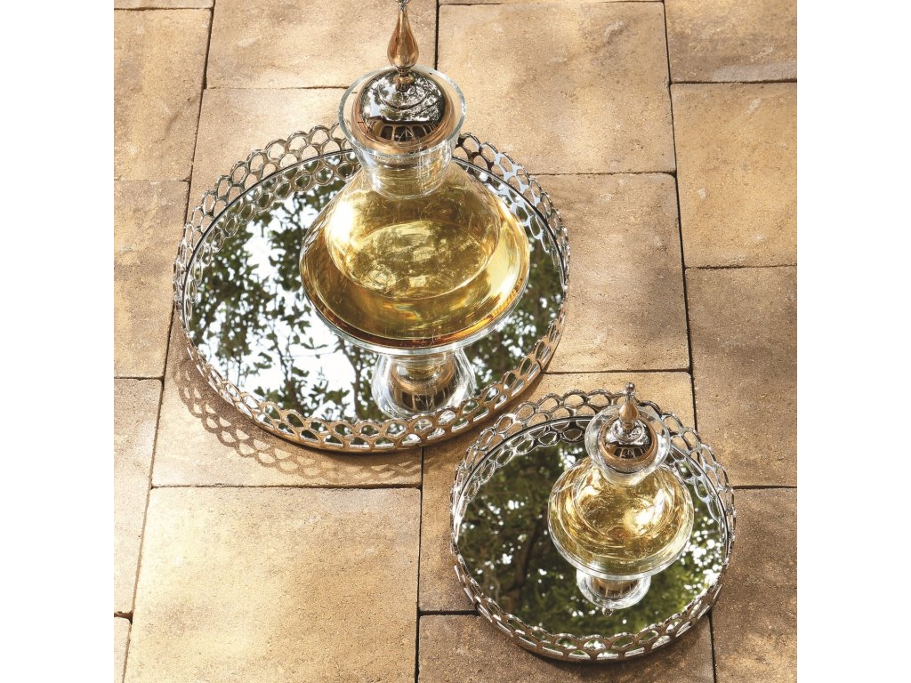 Double Arch Tray-Nickel-Lg - image 4