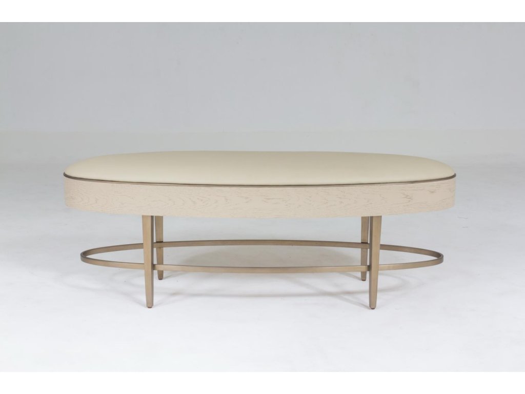 Ellipse Bench-Ivory - image 4