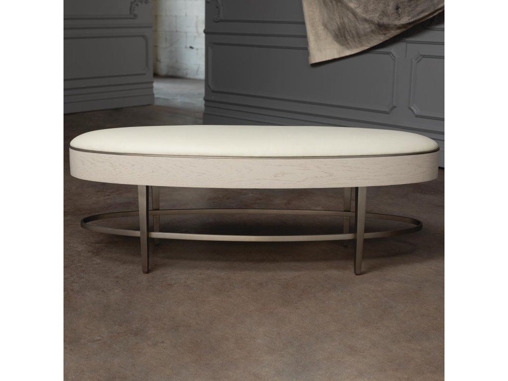 Ellipse Bench-Ivory - image 5