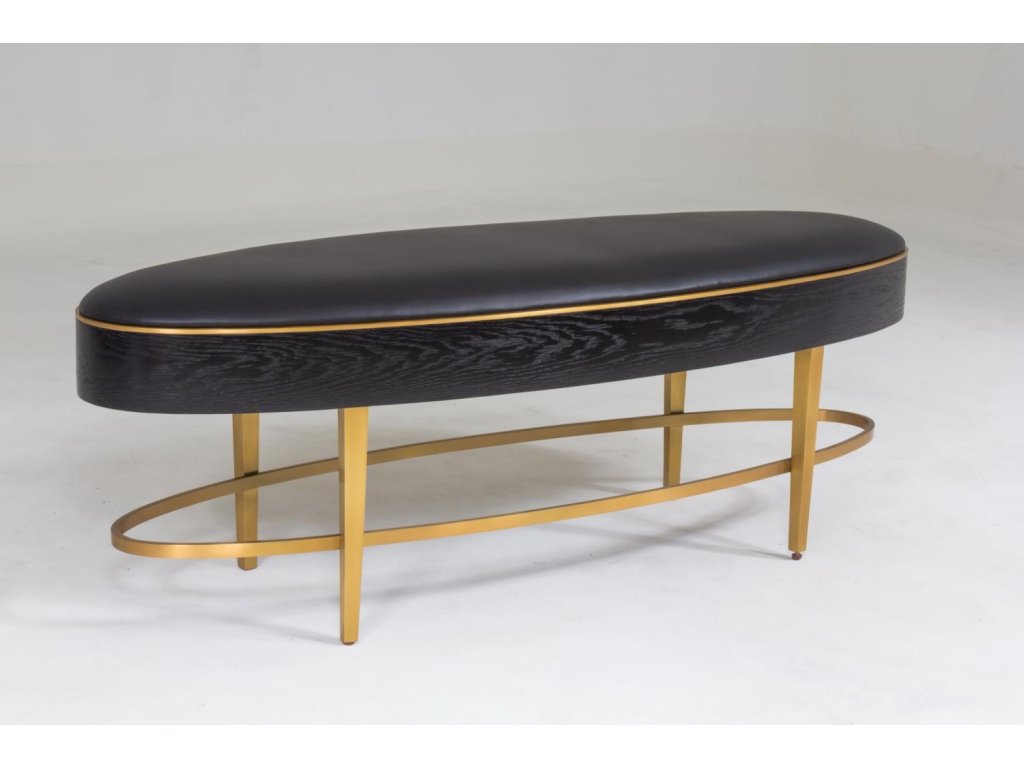 Ellipse Bench-Ebony - image 2
