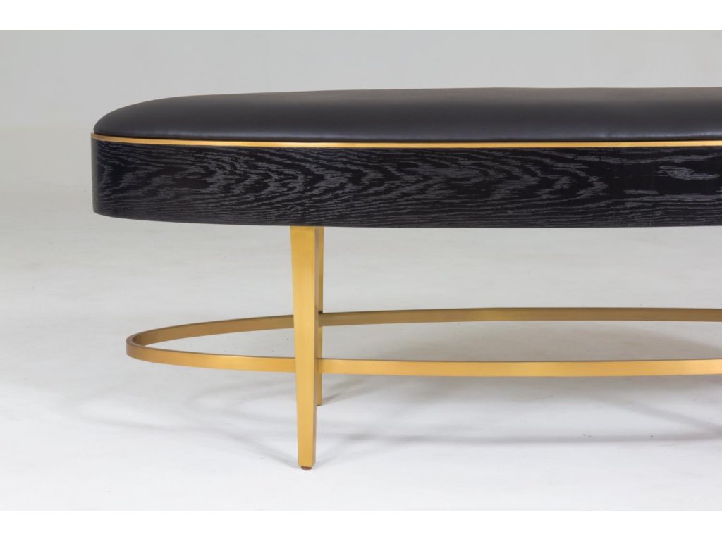 Ellipse Bench-Ebony - image 4