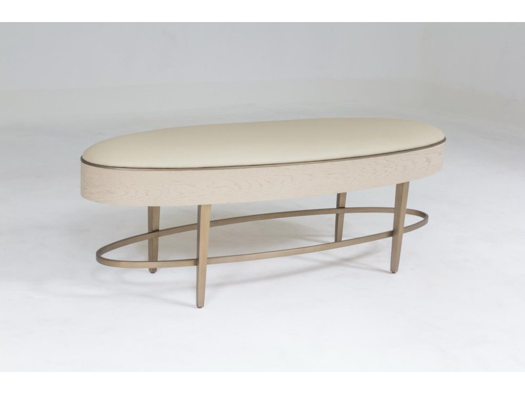 Ellipse Bench-Ivory - main image
