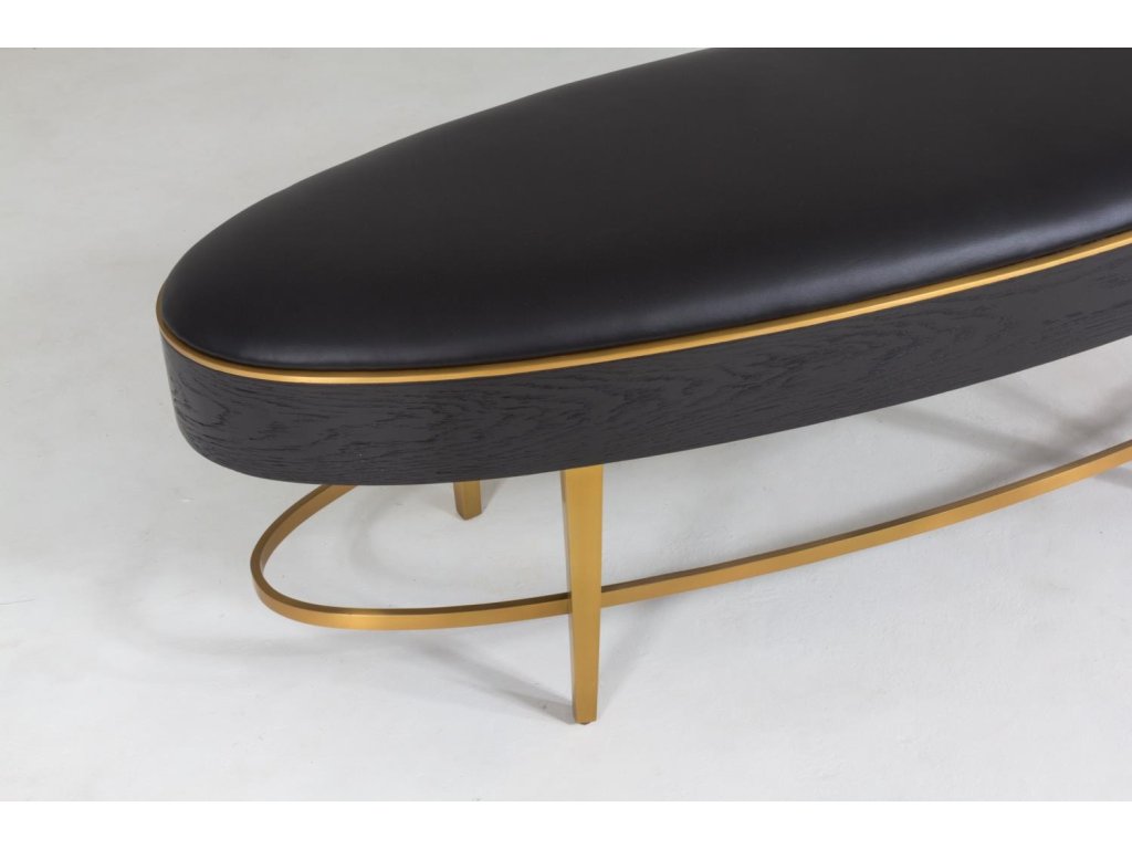 Ellipse Bench-Ebony - image 1