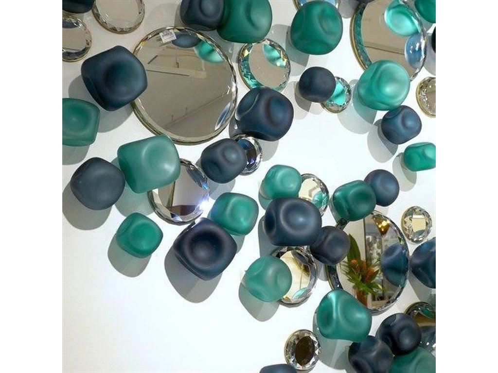 S/3 Wall Rocks-Frosted Turquoise - image 7