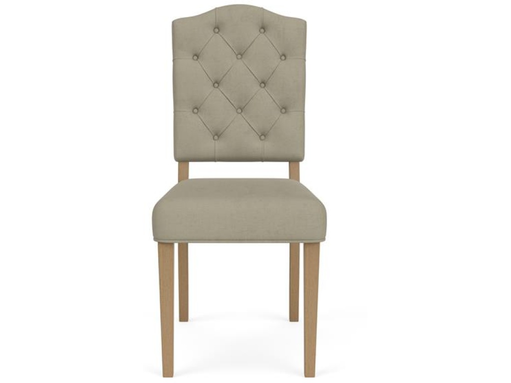 Button Tufted Upholstered Chair - image 1