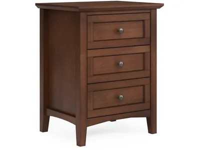 Grace Drawer Nightstand in Dark Mocha - Alternative View