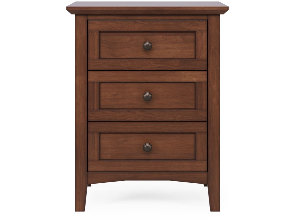 Grace Drawer Nightstand in Dark Mocha - image 2