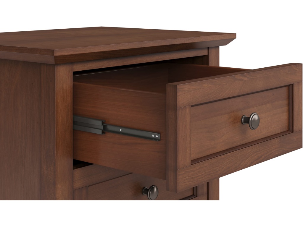 Grace Drawer Nightstand in Dark Mocha - image 4