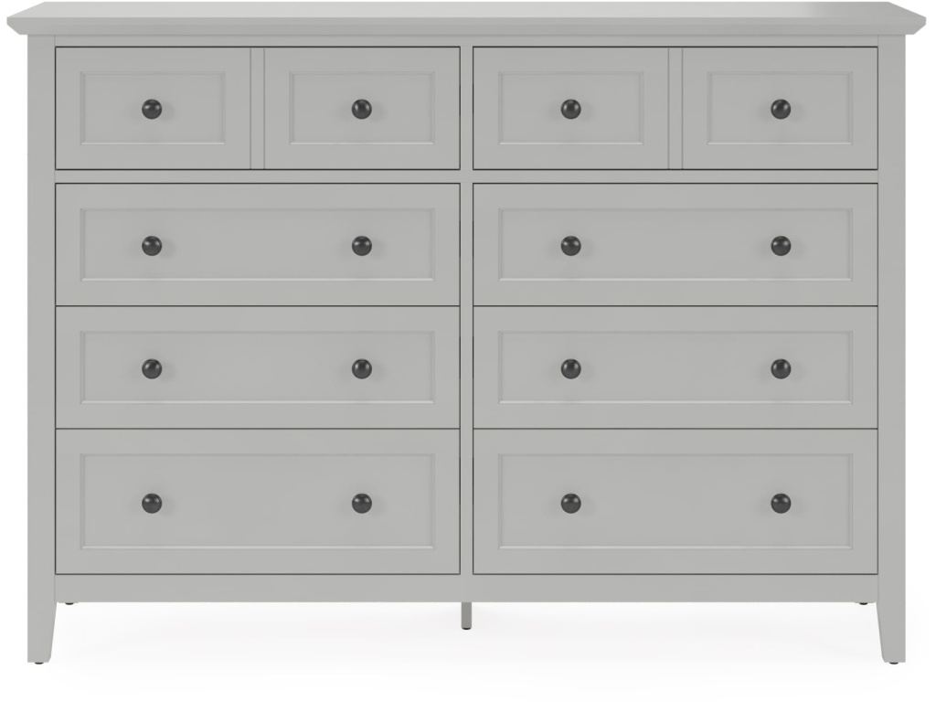 Grace Eight Drawer Dresser in Elephant Gray - image 1