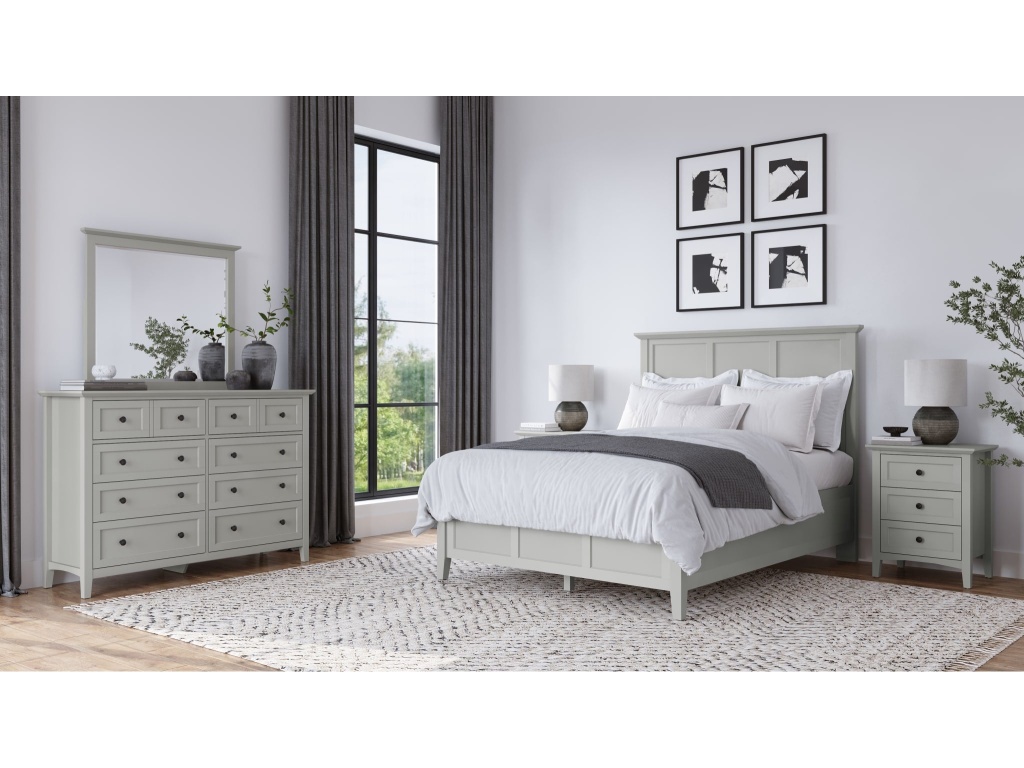 Grace Eight Drawer Dresser in Elephant Gray - image 5