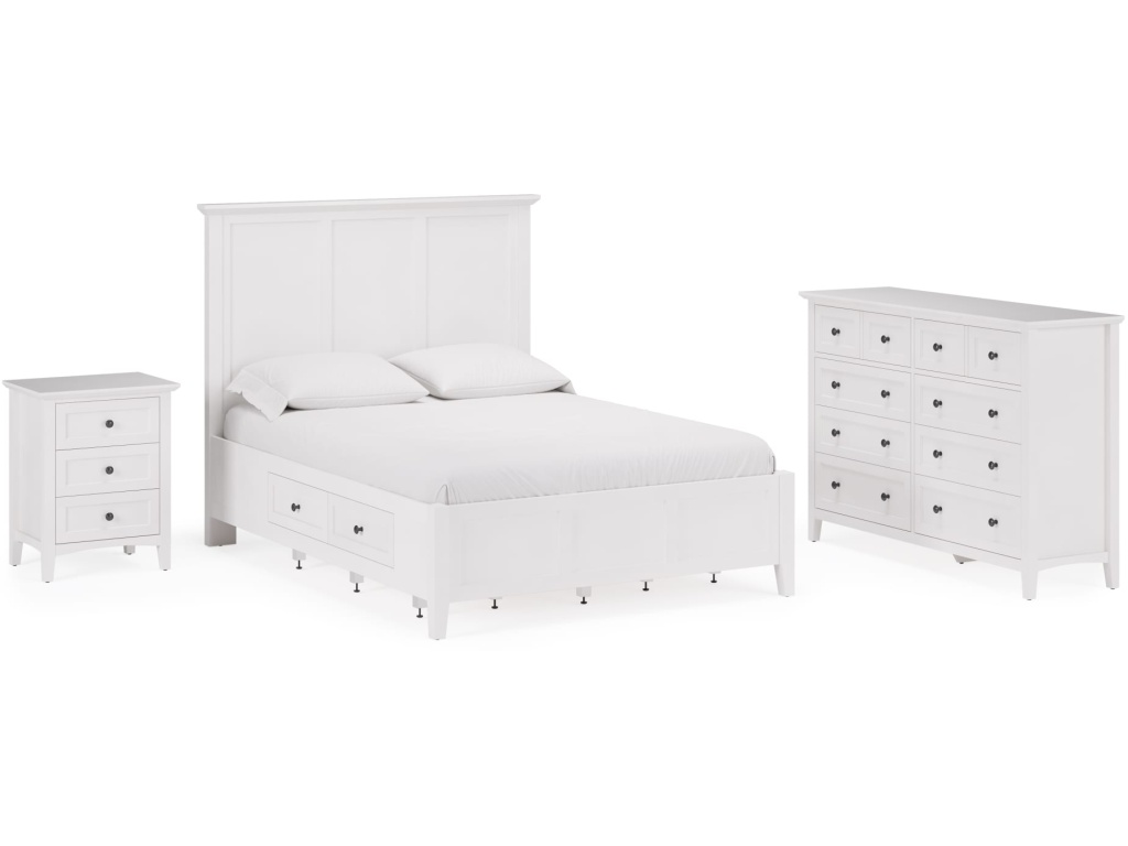 Grace Eight Drawer Dresser in Snowfall White (2024) - image 9