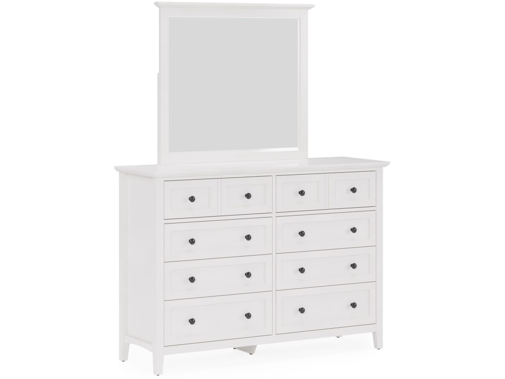 Grace Eight Drawer Dresser in Snowfall White (2024) - image 10