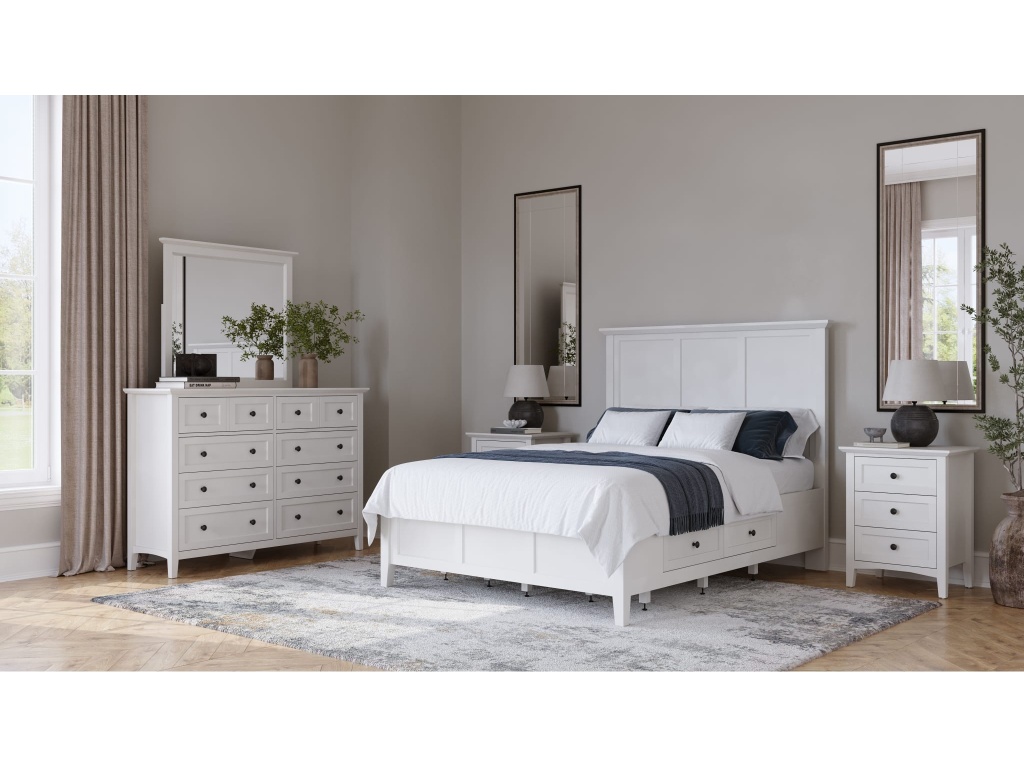 Grace Eight Drawer Dresser in Snowfall White (2024) - image 12