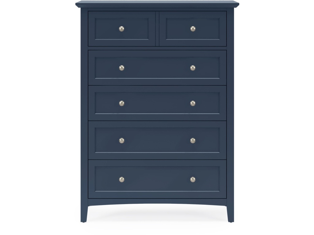 Grace Five Drawer Chest in Blueberry (2024) - main image