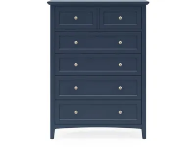 Grace Five Drawer Chest in Blueberry (2024)