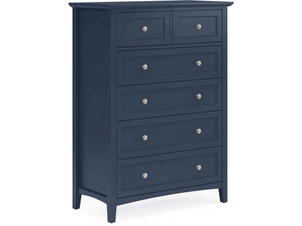 Grace Five Drawer Chest in Blueberry (2024) - image 1