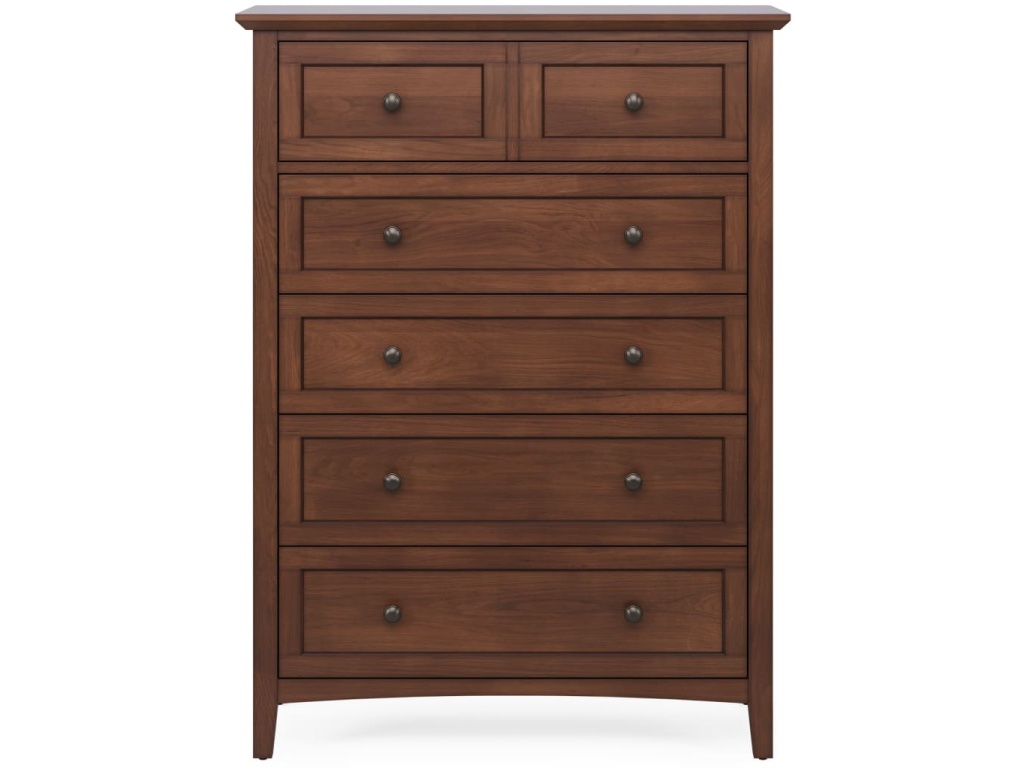 Grace Five Drawer Chest in Dark Mocha (2024) - main image