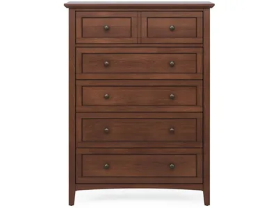 Grace Five Drawer Chest in Dark Mocha (2024)