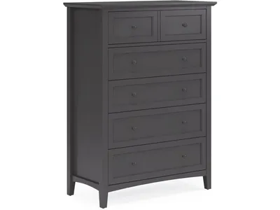 Grace Five Drawer Chest in Raven Black (2024) - Alternative View