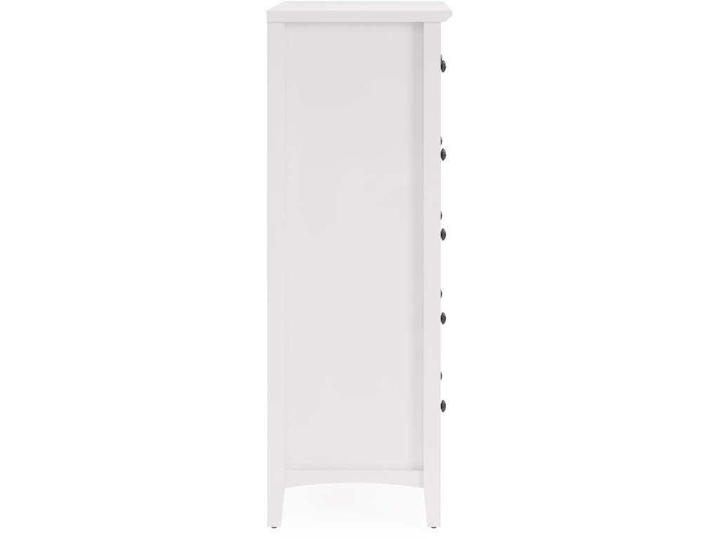 Grace Five Drawer Chest in Snowfall White (2024) - image 2