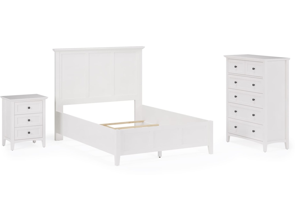 Grace Five Drawer Chest in Snowfall White (2024) - image 5