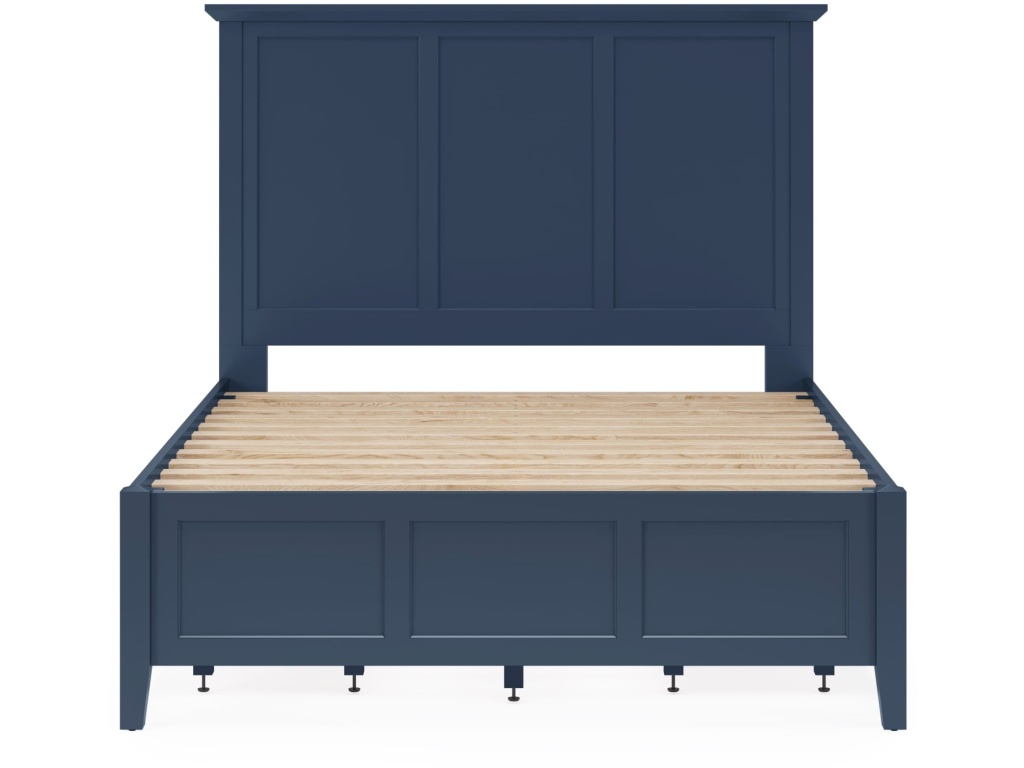 Grace Four Drawer Platform Storage Bed in Blueberry - image 5